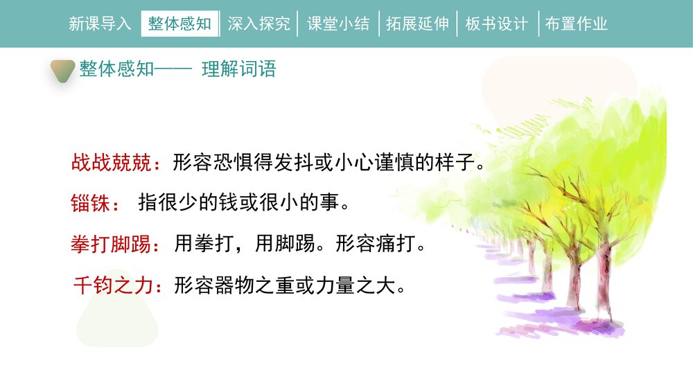 人教部编版九年级语文下册《溜索》PPT课件下载10