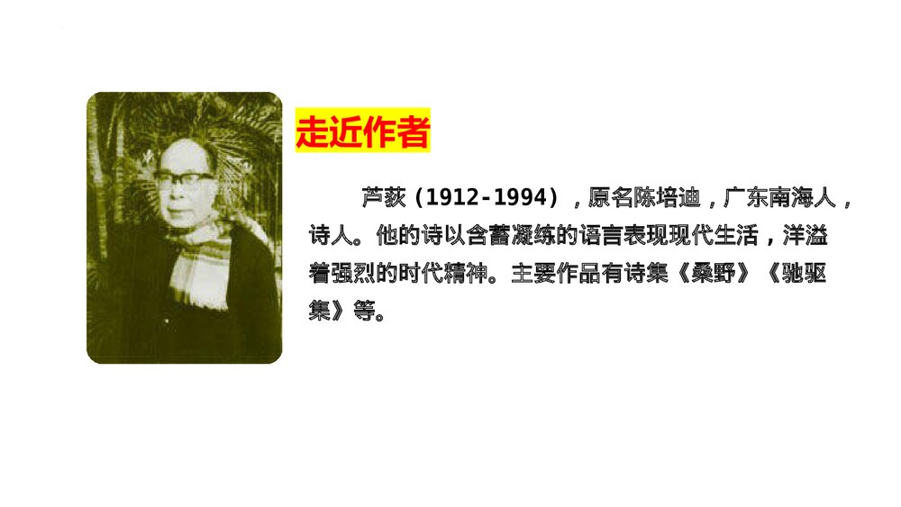 《风雨吟》九年级语文下册部编版PPT课件下载2