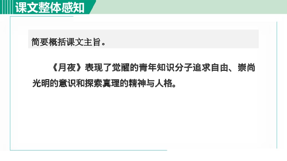 九年级语文下册部编版《月夜》PPT课件9
