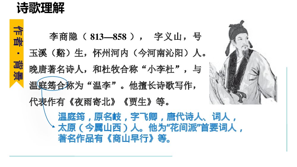 课外古诗词诵读《无题》部编版九年级语文上册PPT课件下载5