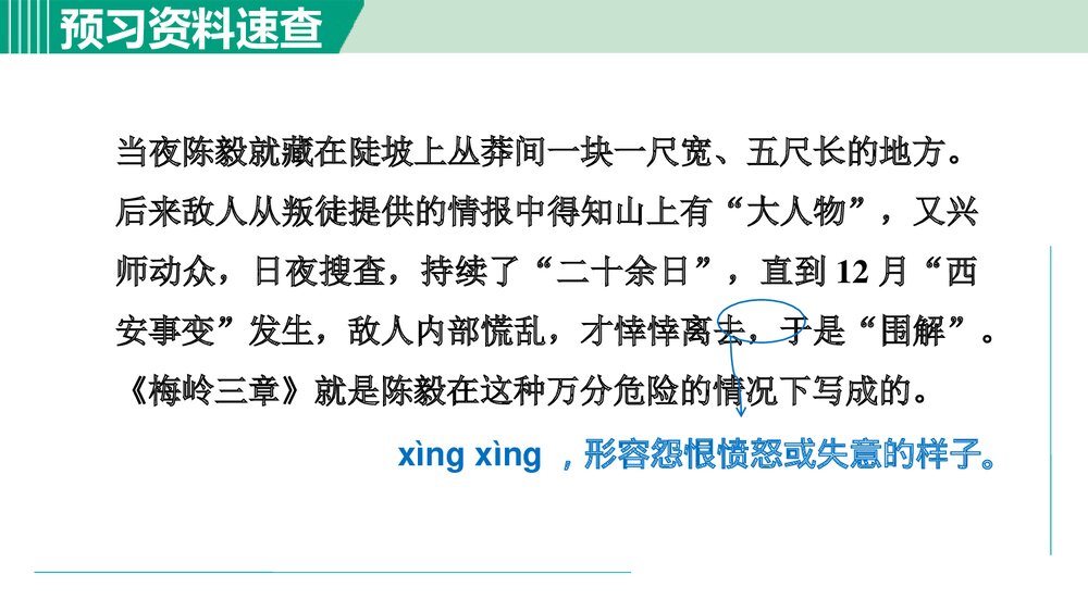 九年级语文下册《梅岭三章》PPT教学课件(第1课时)8