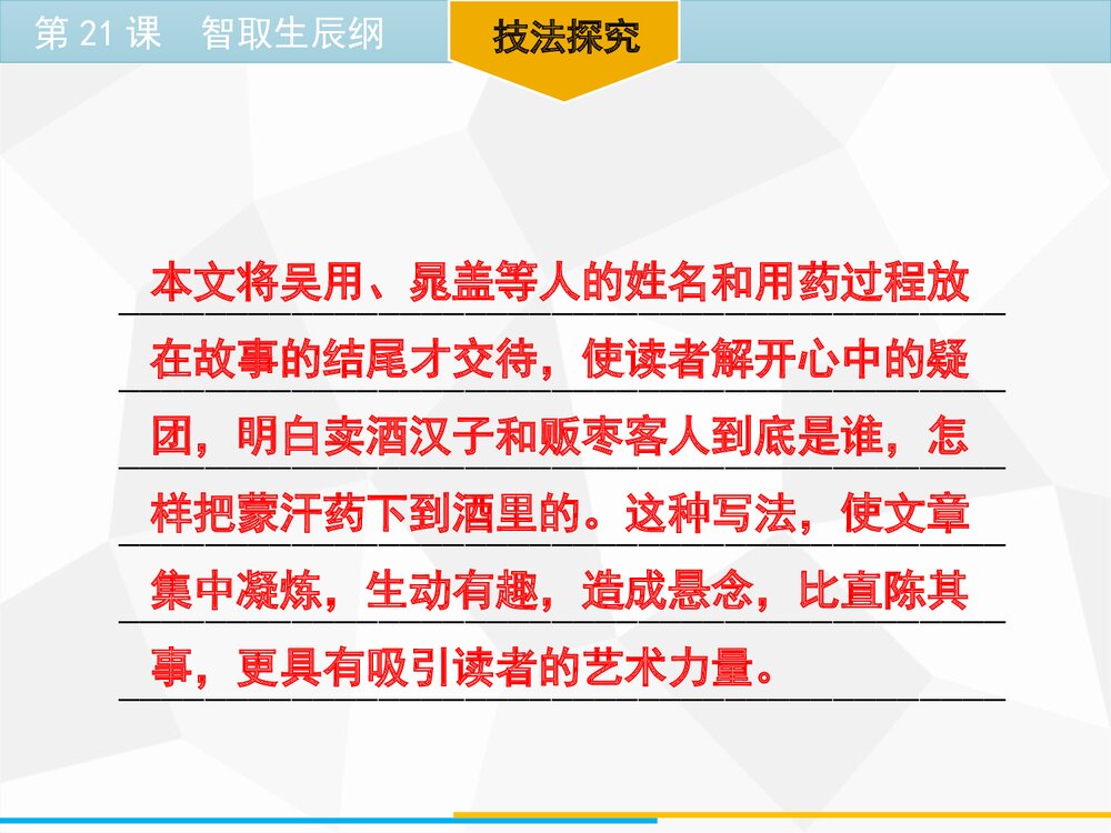 《智取生辰纲》九年级语文上册PPT课件下载4