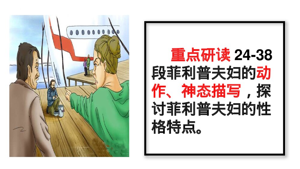 《我的叔叔于勒》九年级语文上册部编版PPT教学课件10