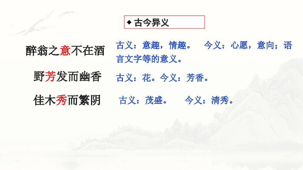 《醉翁亭记》九年级语文上册部编版PPT课件9