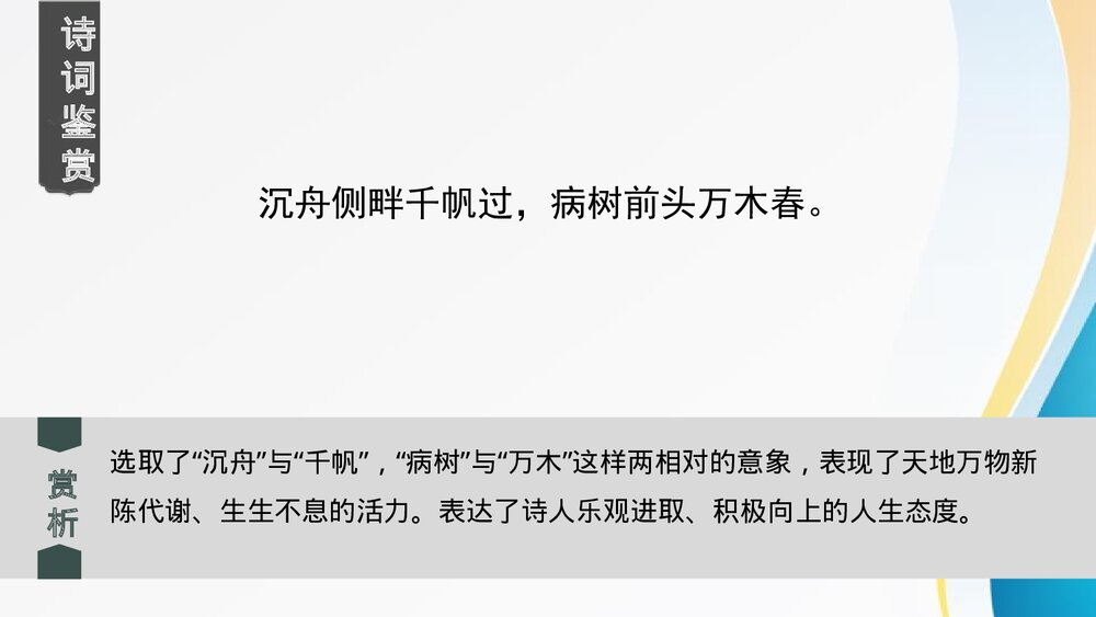 演示文九年级语文上册《酬乐天扬州初逢席上见赠》PPT课件稿28