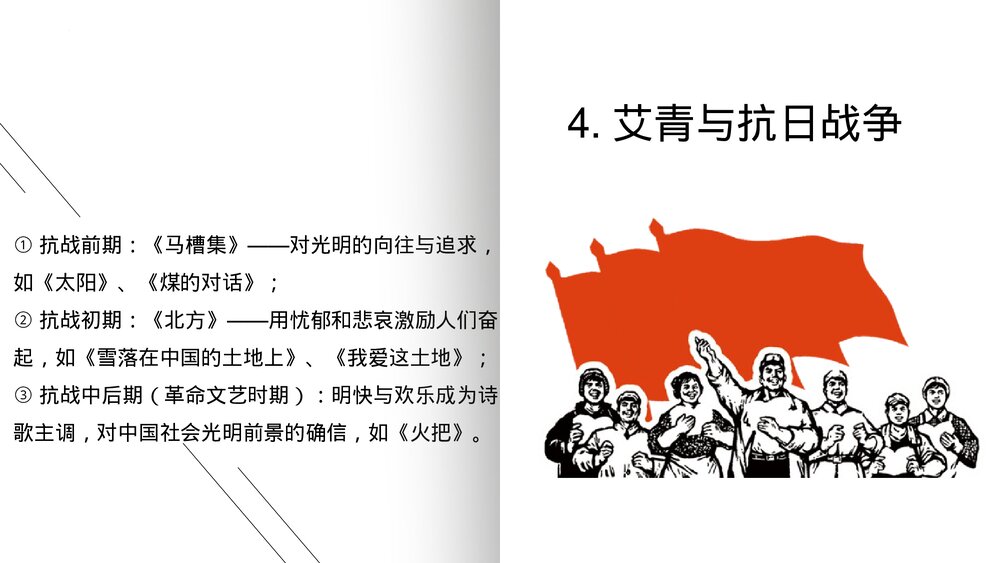 九年级语文上册《艾青诗选》如何读诗PPT教学课件7