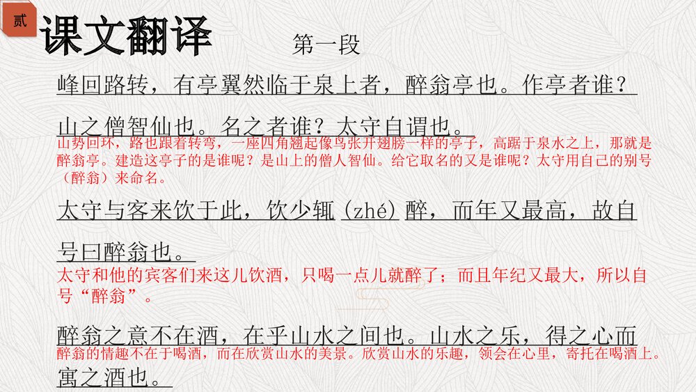 《醉翁亭记》九年级语文上册PPT教学课件10