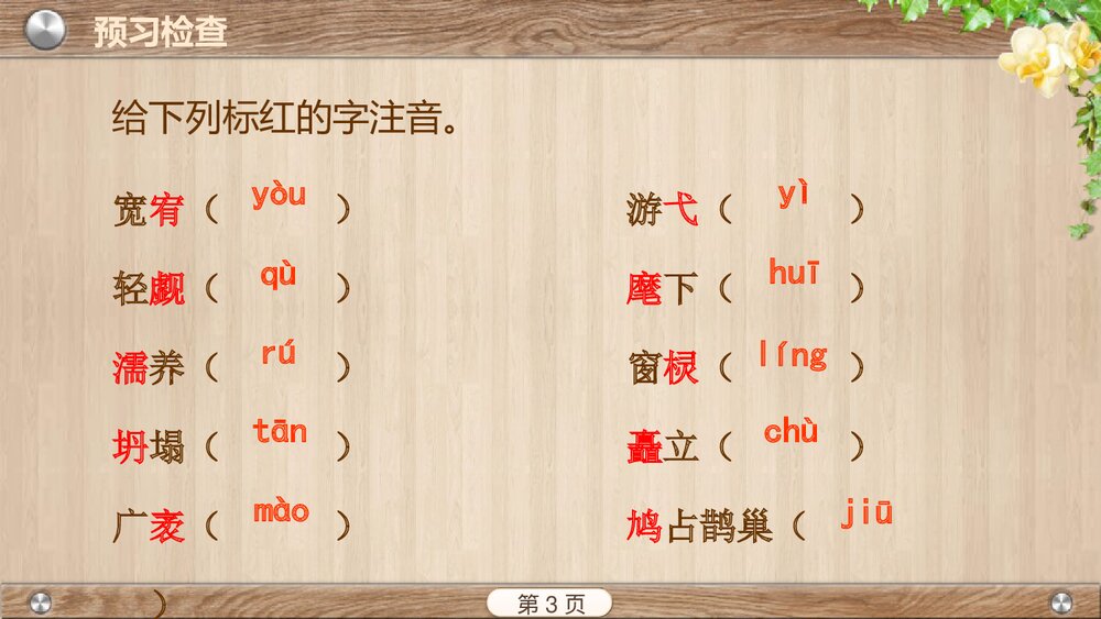 九年级部编版语文上册《精神的三间小屋》PPT教学课件3