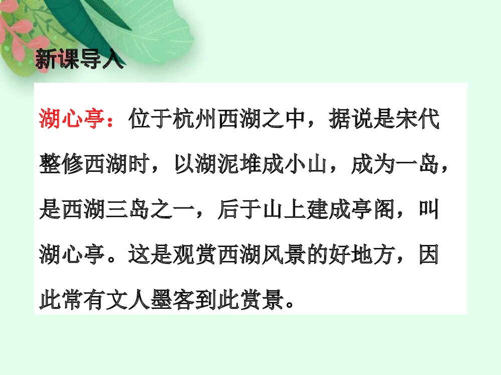 《湖心亭看雪》九年级语文上册部编版PPT课件2