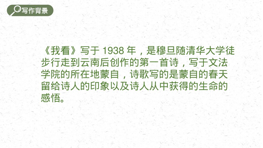 《我看》部编版九年级语文上册PPT教学课件4