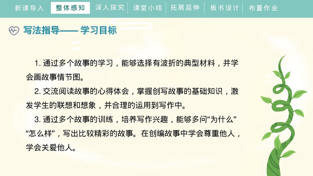 人教部编版初中语文八年级下册《学写故事》PPT课件6