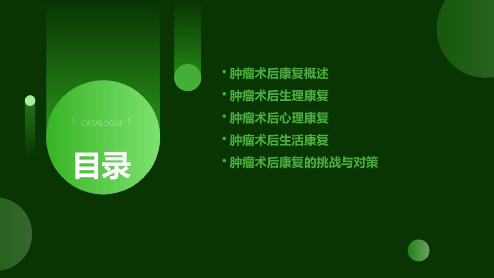 肿瘤术后康复管理PPT课件2