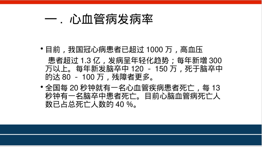 心血管病一级预防PPT课件下载2