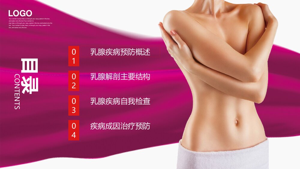乳腺常见疾病成因表现治疗及预防PPT课件动态2