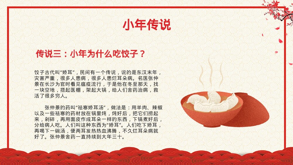 新春小年习俗文化介绍小年的由来PPT课件10