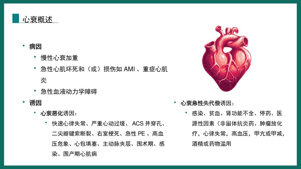 《心力衰竭诊断和治疗指南》解读急性心衰的诊治PPT下载课件5