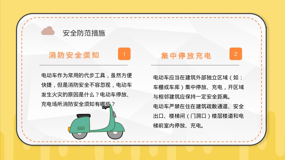 居民电动车充电用电安全防火知识宣传演讲PPT课件4