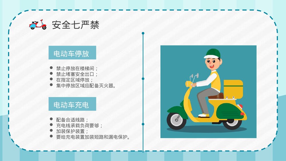 小区火灾隐患防范电动车消防安全技术规范电动车安全知识培训讲座PPT课件6