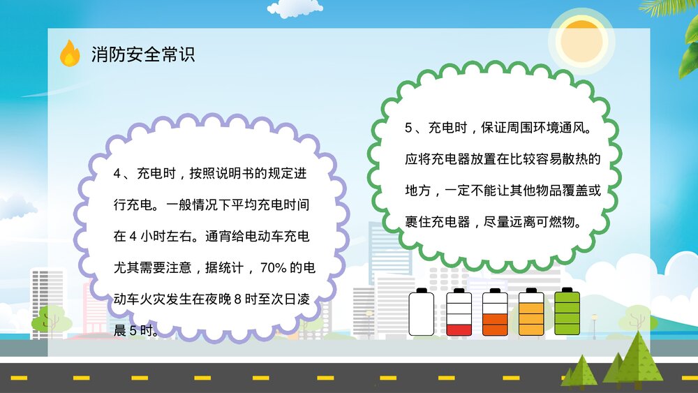电动车电瓶车防火知识培训安全防范知识宣传活动PPT课件6