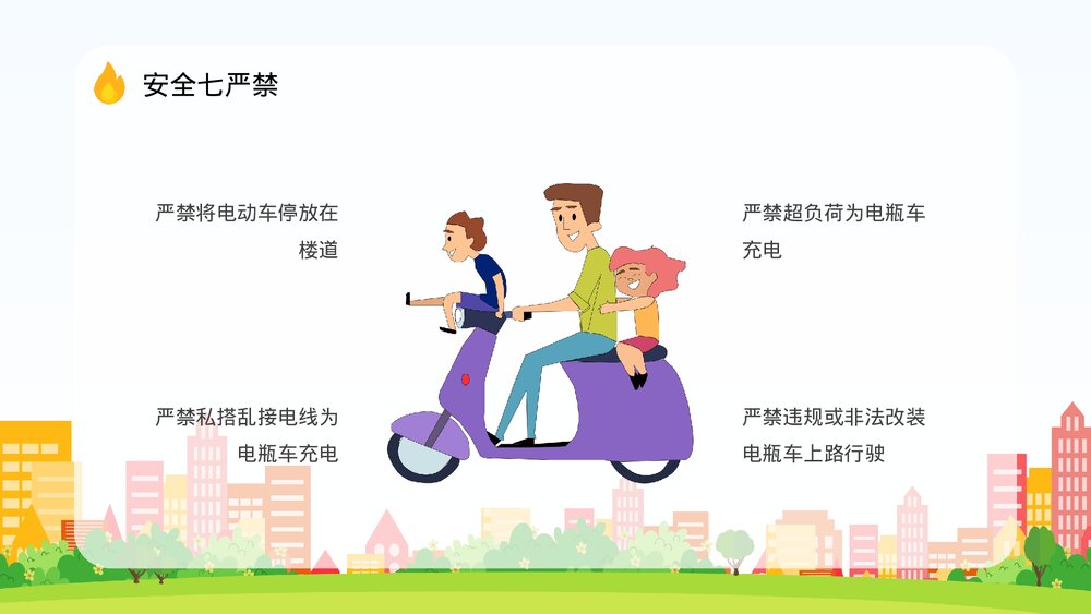 电动车消防安全防范措施培训电瓶车充电防火常识PPT课件10