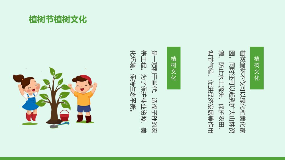《植树节》主题班会PPT课件下载9
