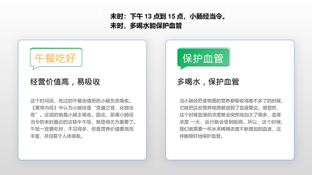中医养生中医十二时辰对应脏腑图身体健康管理方案PPT10
